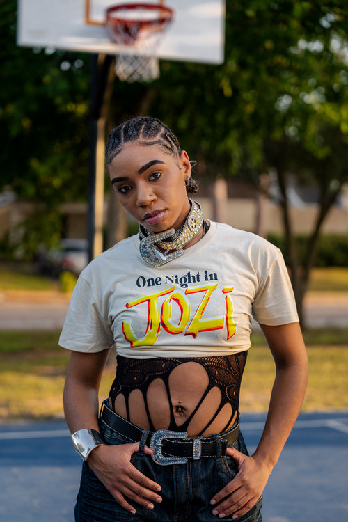 One Night in Jozi Crop Tee – Women